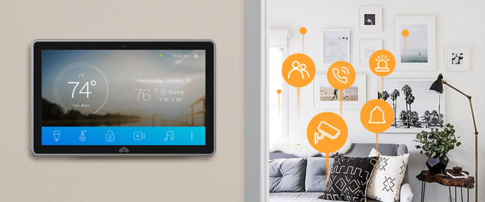 O ponto de entrada melhora a solução do Smart Home